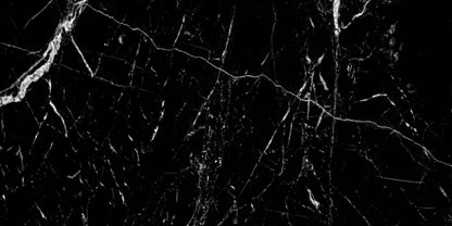 Porcelænsflise Erato Luxo 60x120 cm Sort 1,44 m²