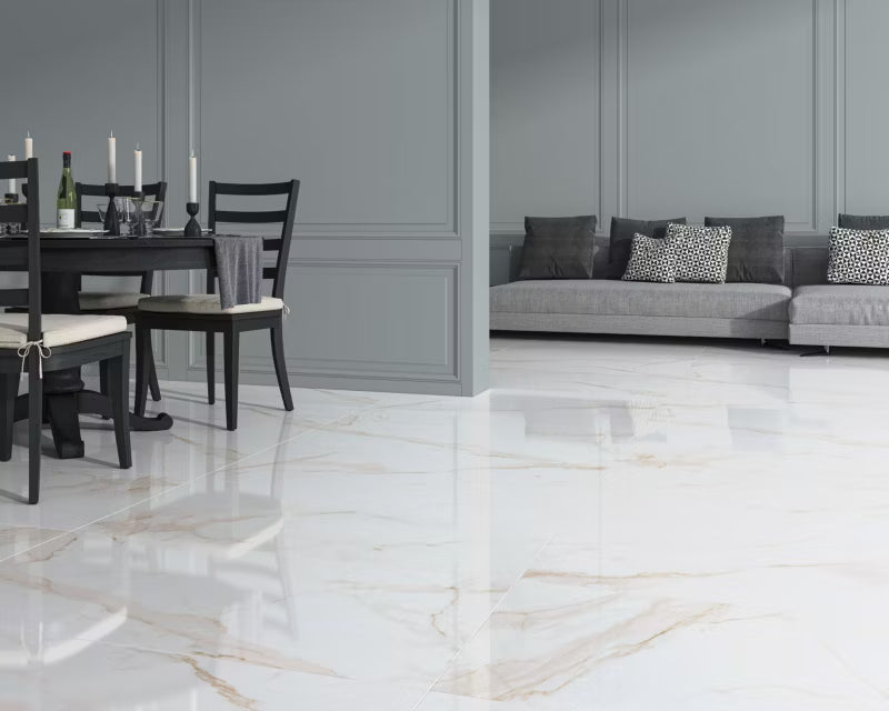 Porcelænsflise Essential 60x120 cm Guld 1,44 m²