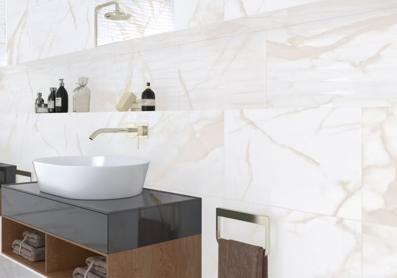 Porcelænsflise Essential 60x120 cm Guld 1,44 m²