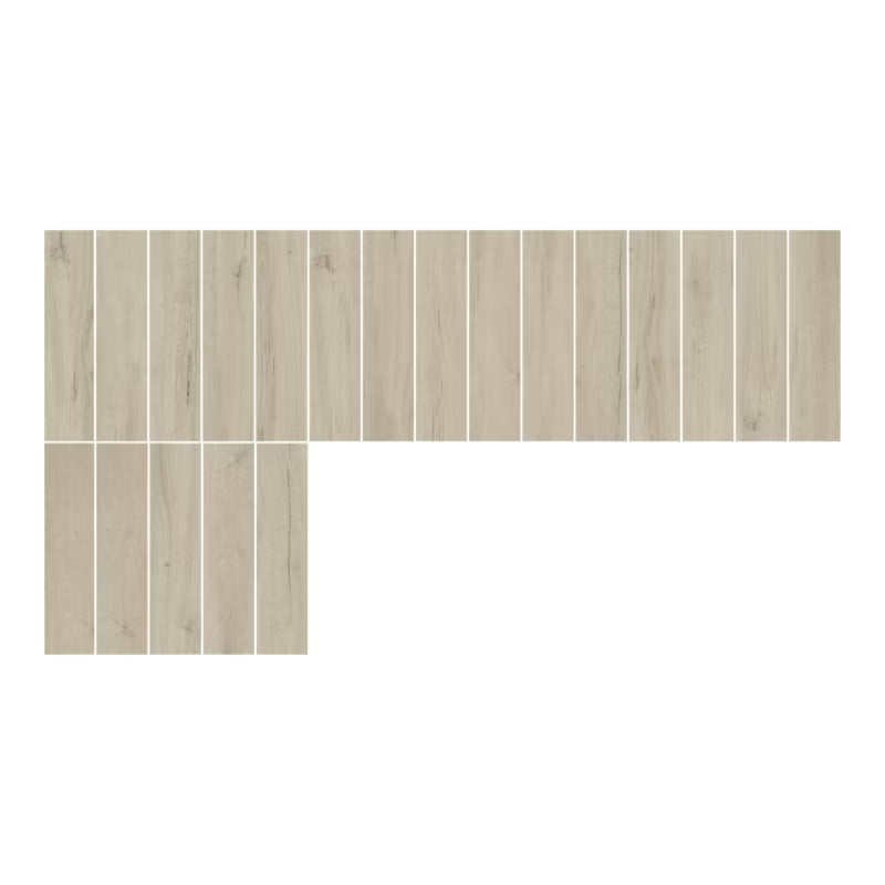 Porcelænsflise Funzi 15,5x62 cm Trælook 1,34 m²