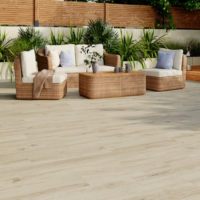Porcelænsflise Funzi 15,5x62 cm Trælook 1,34 m²