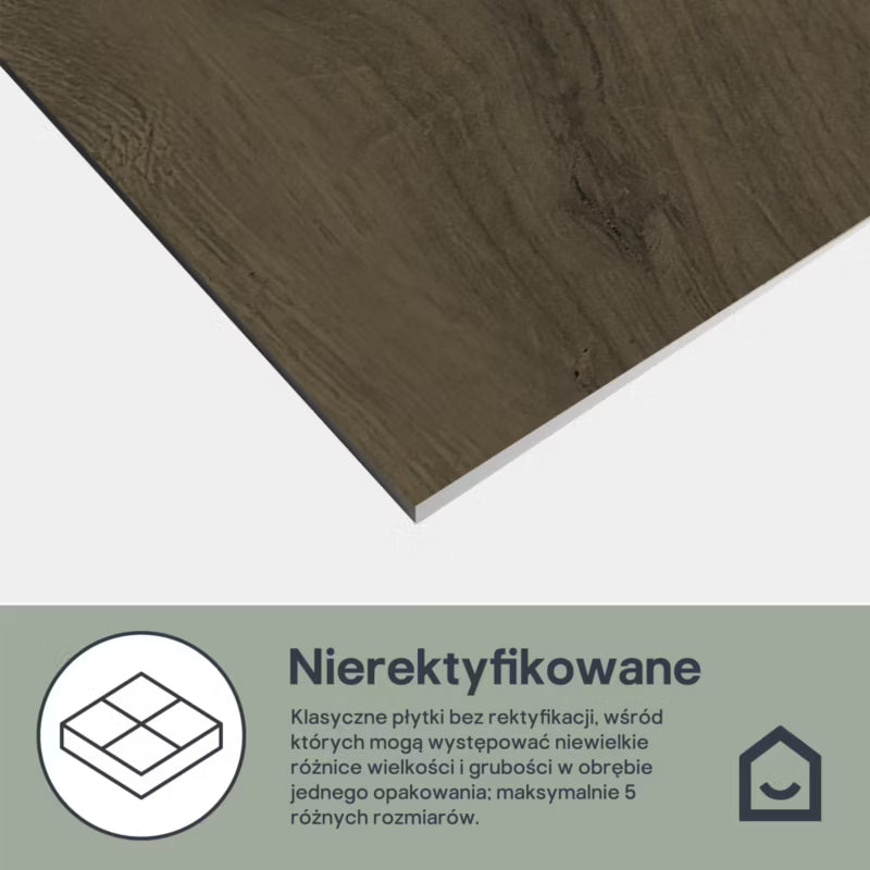 Porcelænsflise Funzi 15,5x62 cm Trælook 1,34 m²
