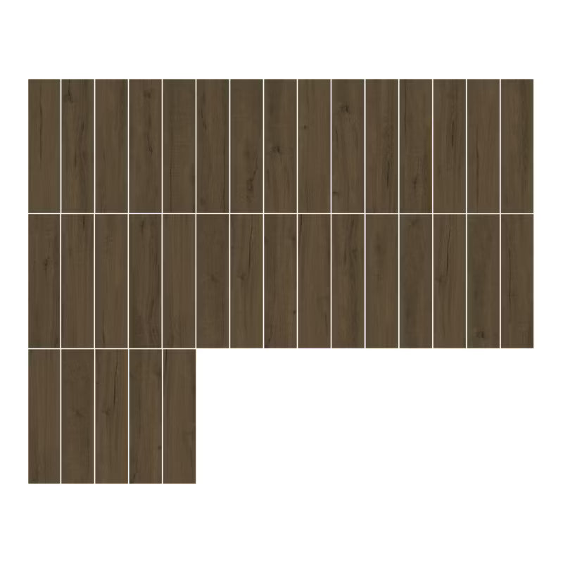 Porcelænsflise Funzi 15,5x62 cm Trælook 1,34 m²