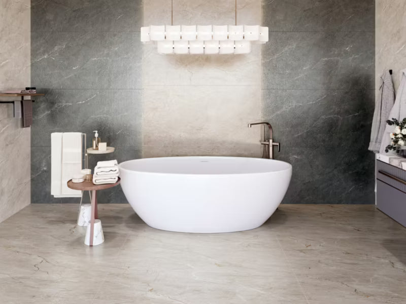 Porcelænsflise Gargano 60x120 cm Brun 1,44 m²