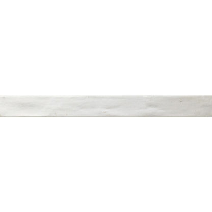 Porcelænsflise Grafitti 4,8x45 cm Hvid Mat 0,69 m²