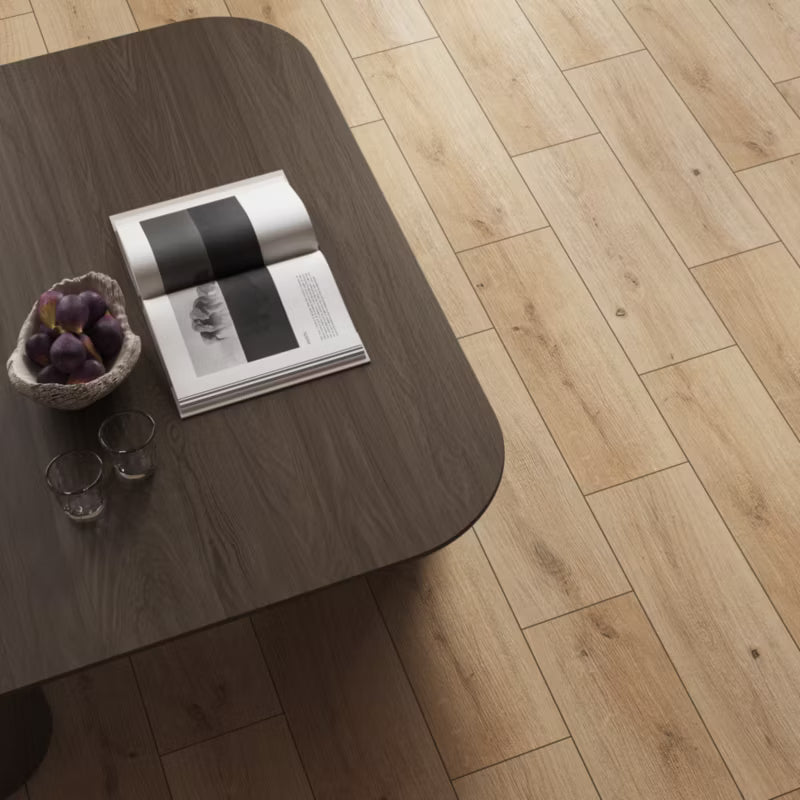 Porcelænsflise Ilia 18,5x59,8 cm Beige 1 m²