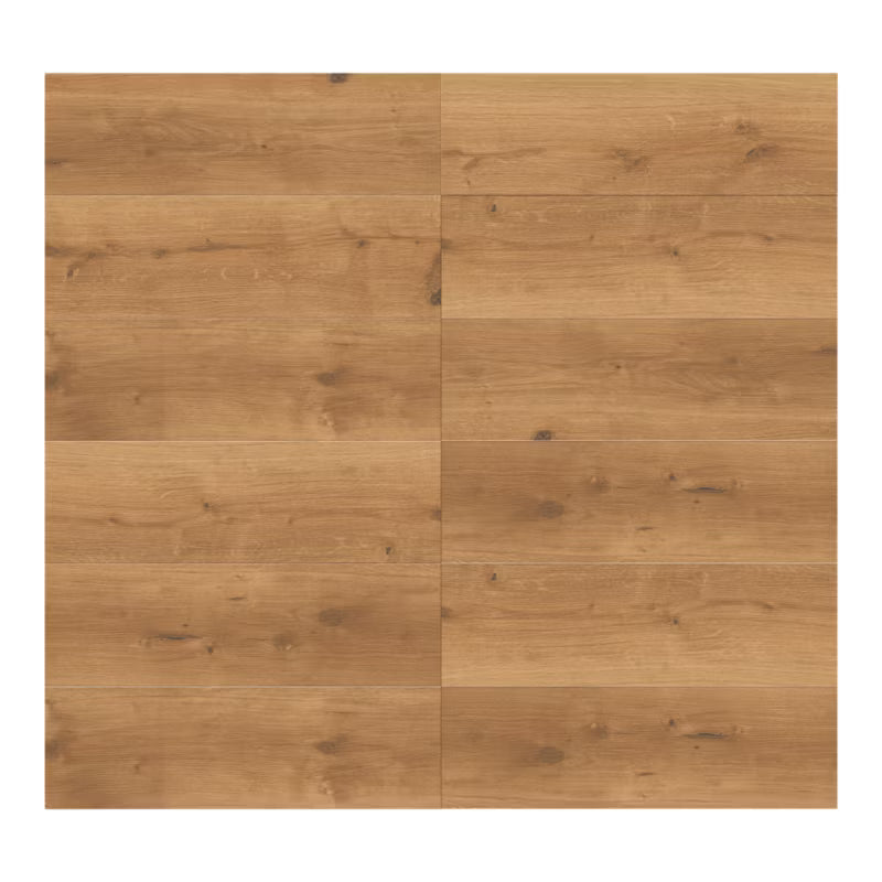 Porcelænsflise Ilia 59,8x18,5 cm Mørkebrun Trælook 1 m²