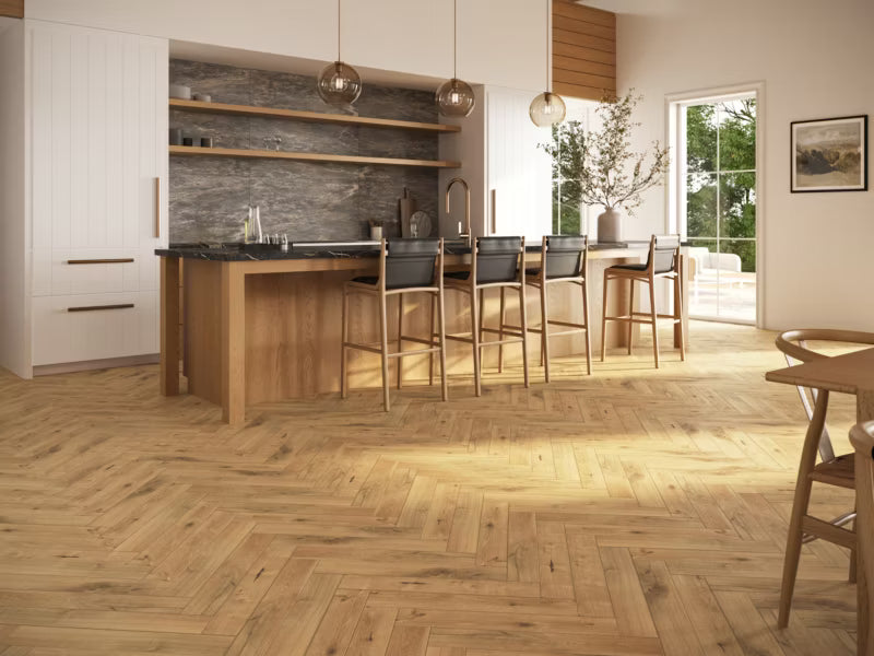 Porcelænsflise Ilia 59,8x9,8 cm Brun Mat 0,94 m²
