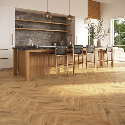 Porcelænsflise Ilia 59,8x9,8 cm Brun Mat 0,94 m²