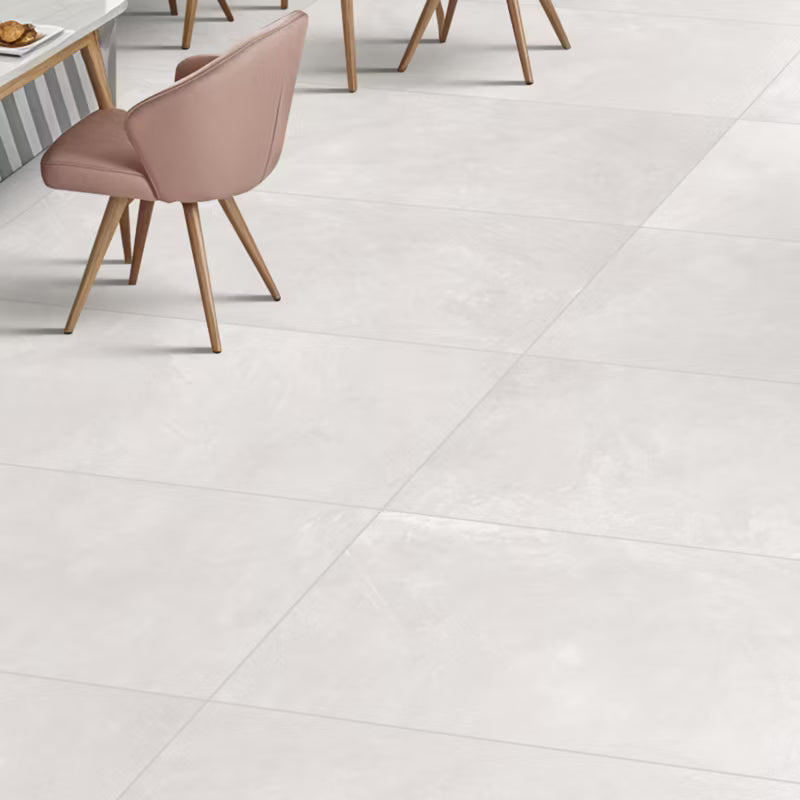 Porcelænsflise Ishum 60x120 cm Hvid 1,44 m²