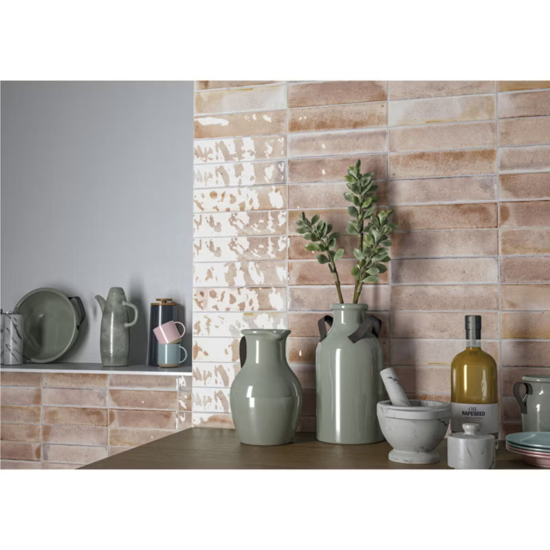 Porcelænsflise Jazba 6x24,6 cm 0,5 m²