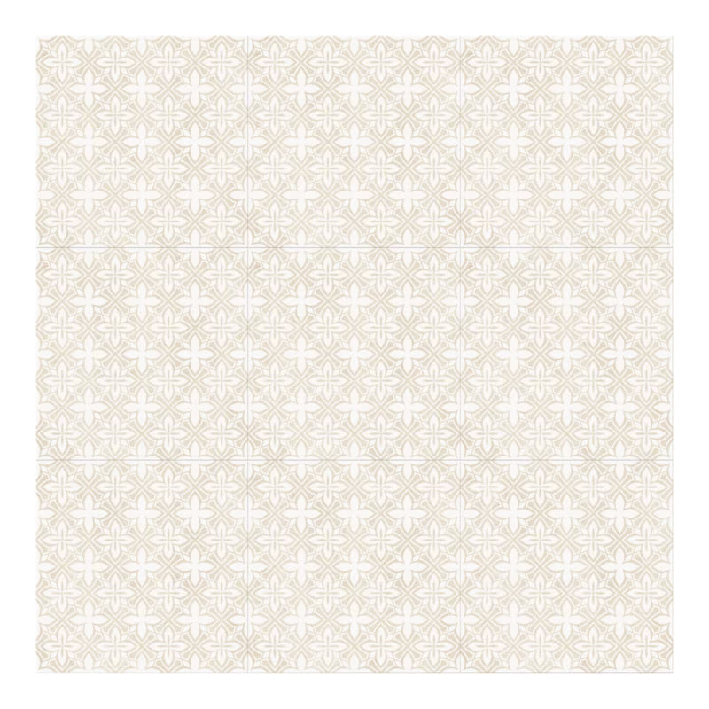 Porcelænsflise Leonora 30x30 cm Hvid 1,33 m²