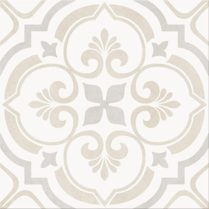 Porcelænsflise Leonora 30x30 cm Hvid 1,33 m²