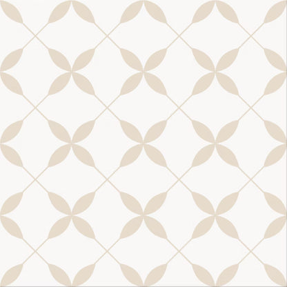 Porcelænsflise Leonora 30x30 cm Hvid 1,33 m²