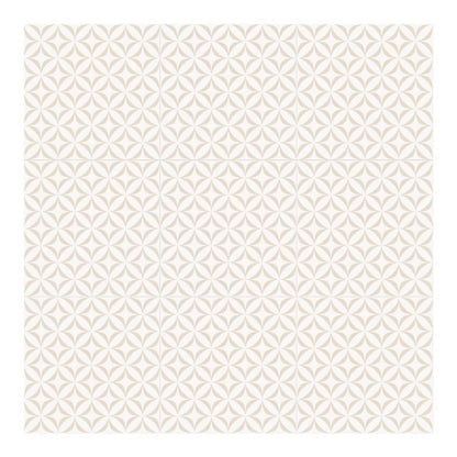 Porcelænsflise Leonora 30x30 cm Hvid 1,33 m²