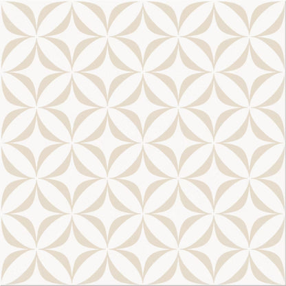 Porcelænsflise Leonora 30x30 cm Hvid 1,33 m²