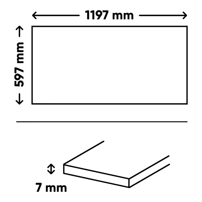 Porcelænsflise Litchou 60x120 cm 1,43 m²
