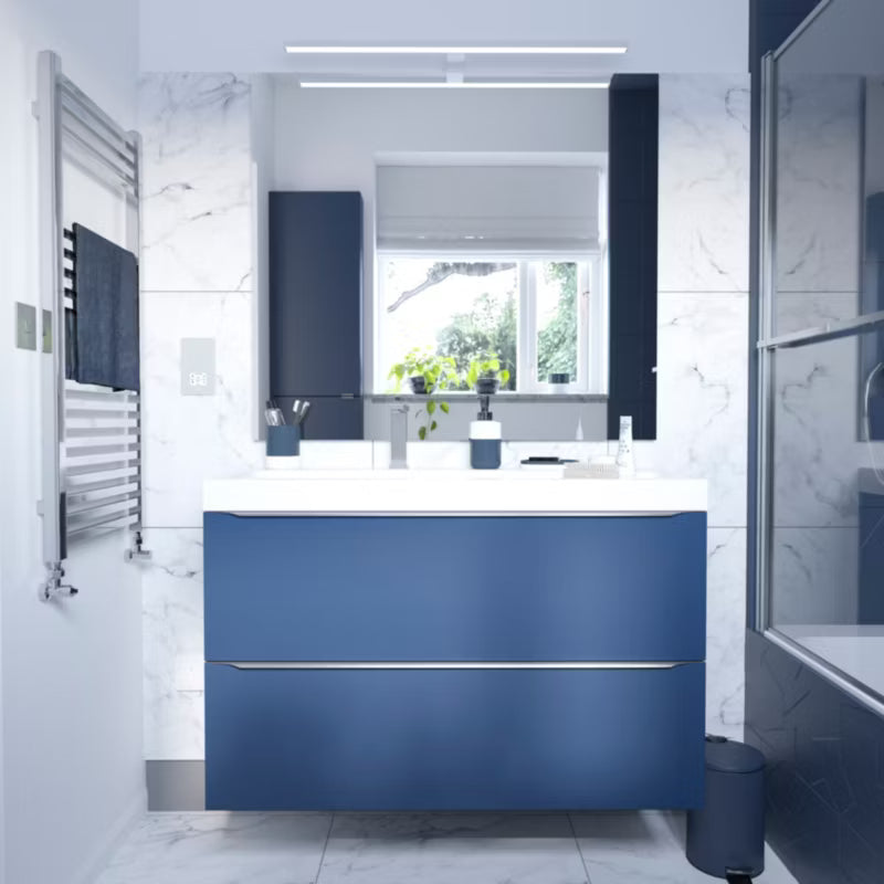 Porcelænsflise Lomero 60x120 cm Hvid 1,44 m²