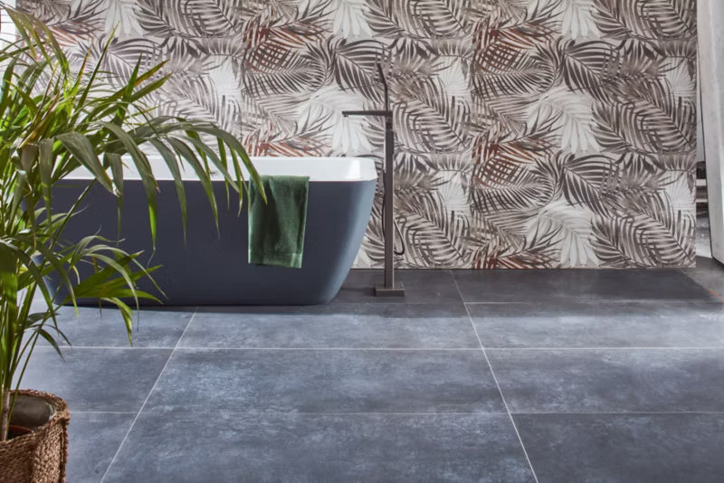 Porcelænsflise Luna 60x120 cm Grå 2,16 m²