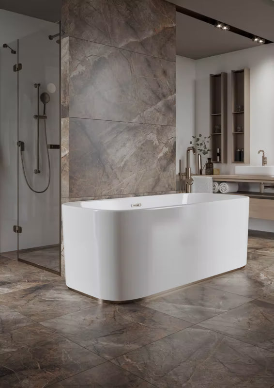 Porcelænsflise Madis Caoba 60x120 cm Brun 1,44 m²