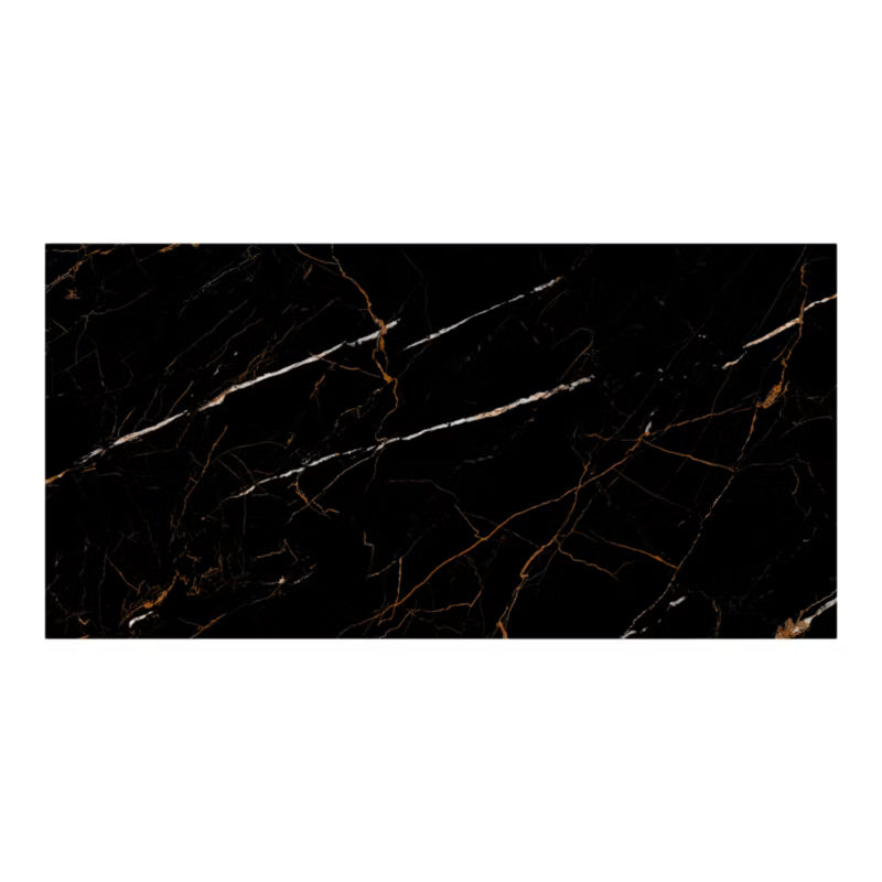 Porcelænsflise Marciana 60x120 cm Sort/Guld 1,44 m²