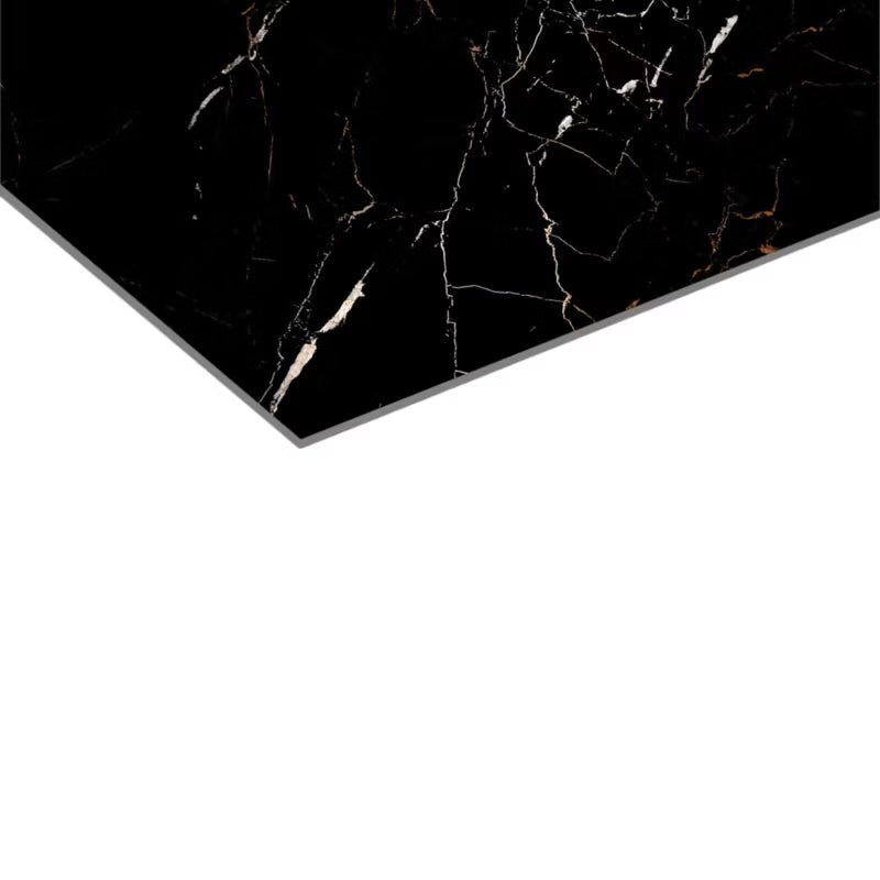 Porcelænsflise Marciana 60x120 cm Sort/Guld 1,44 m²