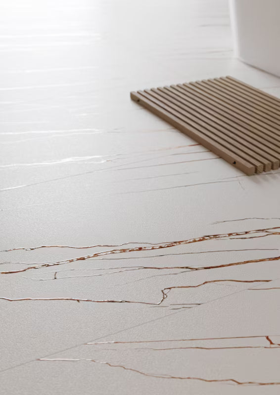 Porcelænsflise Marquina Hvid 1,44 m²