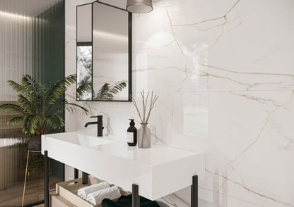 Porcelænsflise Maruve 60x120 cm Guld 1,44 m²