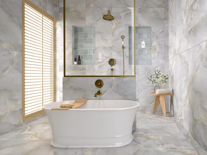 Porcelænsflise Massa 60x120 cm Grå 1,44 m²