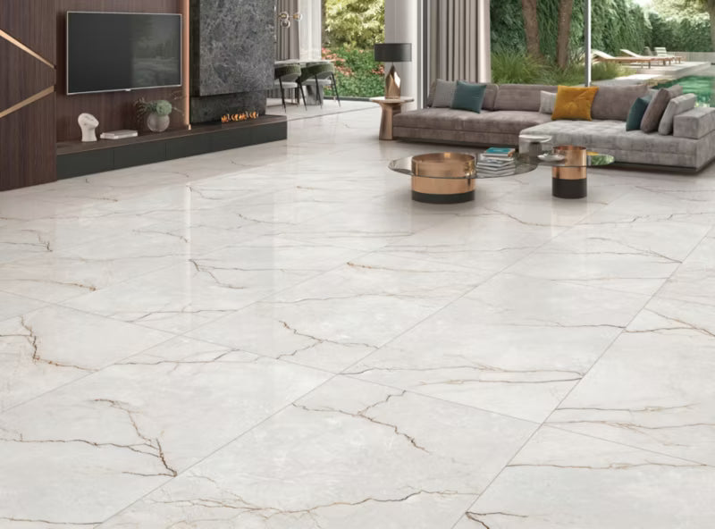 Porcelænsflise Montreal 60x120 cm Bianco 1,44 m²