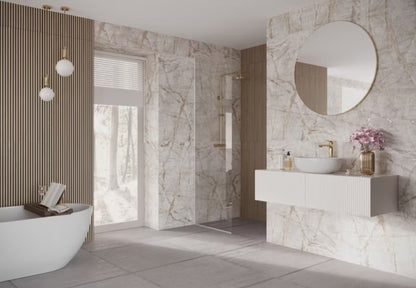 Porcelænsflise Naturale 60x120 cm Hvid 1,44 m²