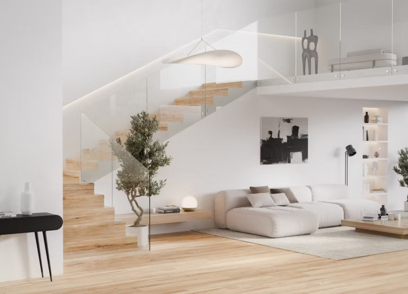 Porcelænsflise Pont 19,3x120 cm Beige 1,16 m²