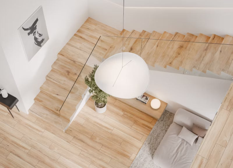 Porcelænsflise Pont 19,3x120 cm Beige 1,16 m²