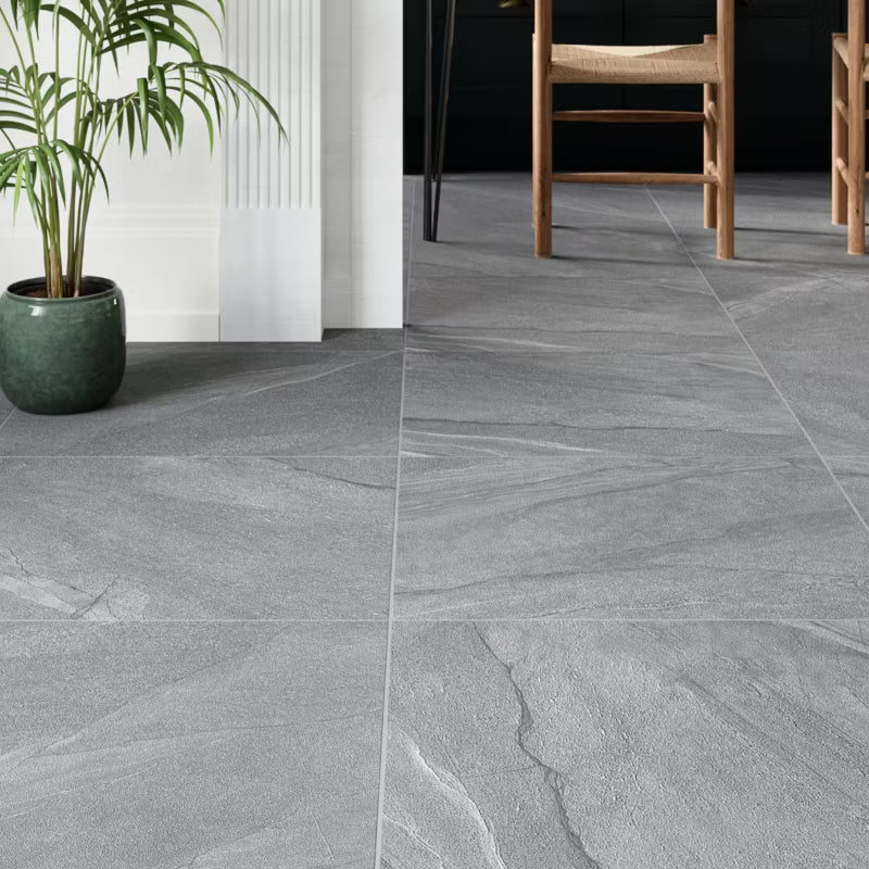 Porcelænsflise Provel 60x60 cm Lysegrå 1,44 m²