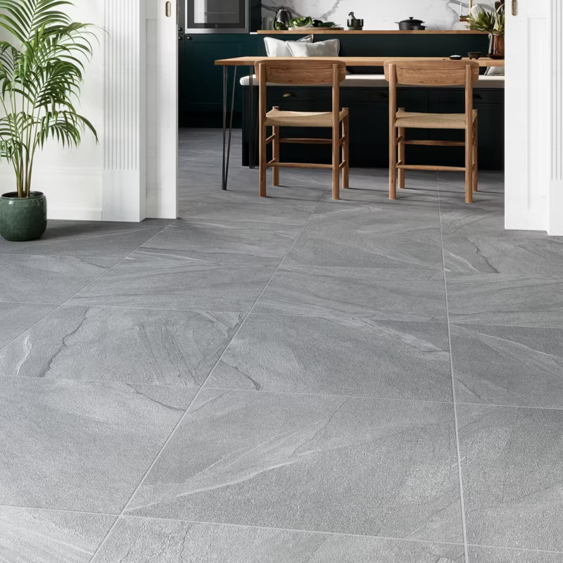 Porcelænsflise Provel 60x60 cm Lysegrå 1,44 m²