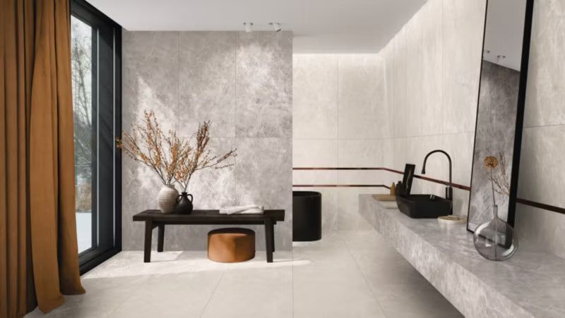 Porcelænsflise Root 60x120 cm Grå Mat 1,43 m²