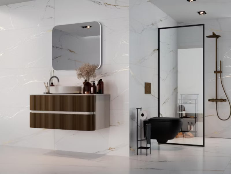 Porcelænsflise Sidamo 60x120 cm Grå 1,44 m²