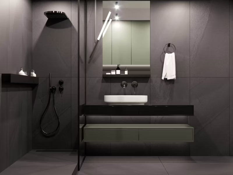 Porcelænsflise Slimtra Stardust 60x120 cm Grå 2,88 m²