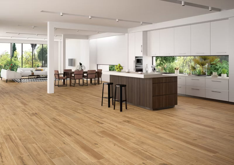 Porcelænsflise Springwood 23x120 cm Trælook 1,11 m²