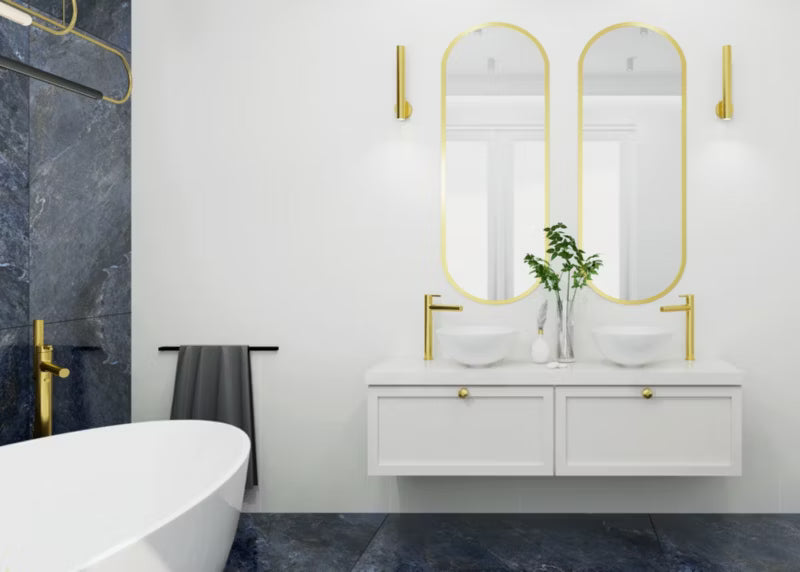 Porcelænsflise Toronto 60x120 cm Hvid Mat 1,44 m²