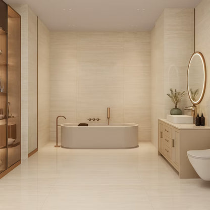 Porcelænsflise Travera Giove 60x120 cm Beige 1,44 m²