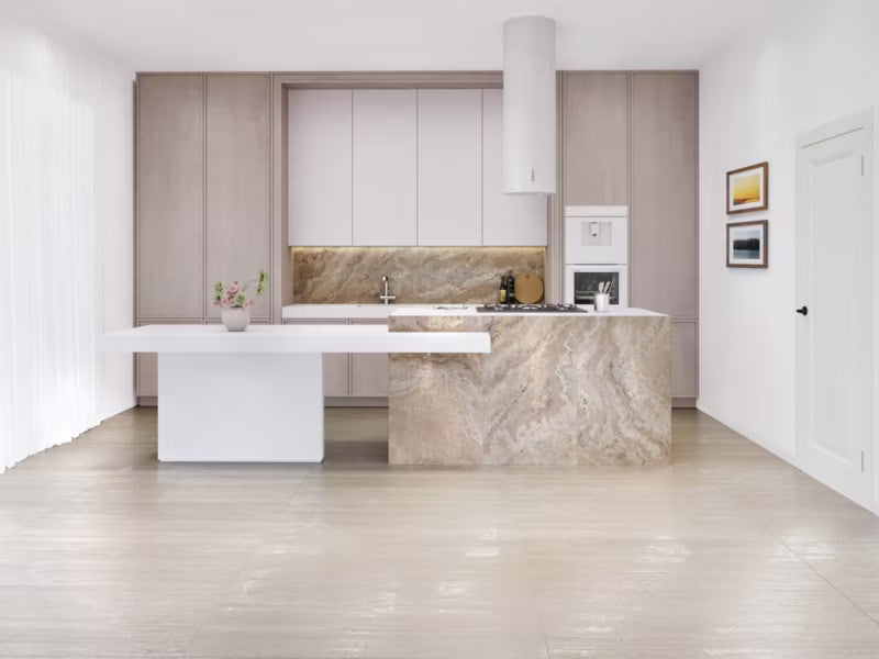Porcelænsflise Travera Giove 60x120 cm Beige 1,44 m²