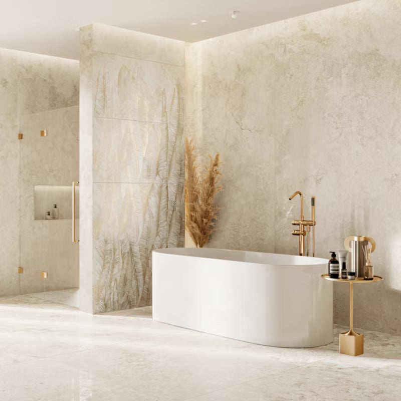 Porcelænsflise Valerie 60x120 cm Beige Mat 1,43 m²