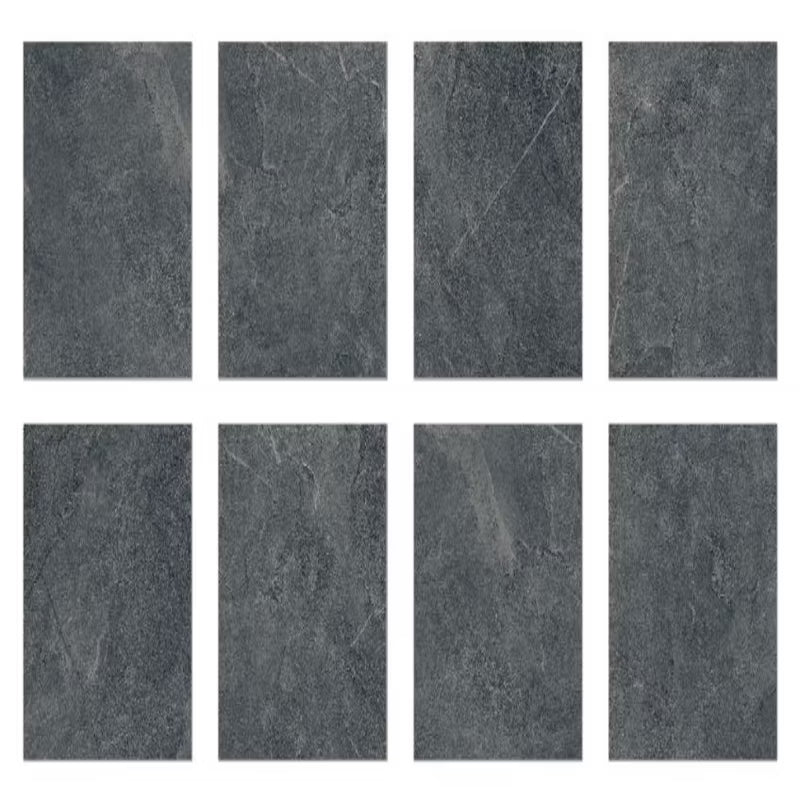 Porcelænsflise Varillo 60x60 cm Sort Mat 1,44 m²