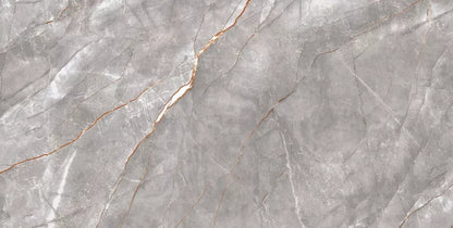 Porcelænsflise Zoe 60x120 cm Grå 1,44 m²