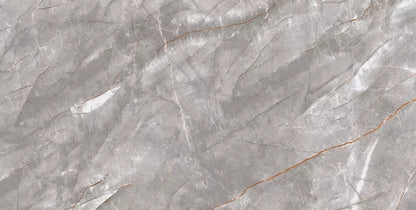 Porcelænsflise Zoe 60x120 cm Grå 1,44 m²