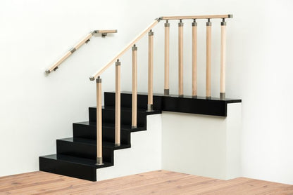 Trappegelænder Eg 3,7x4,7x270 cm Natur