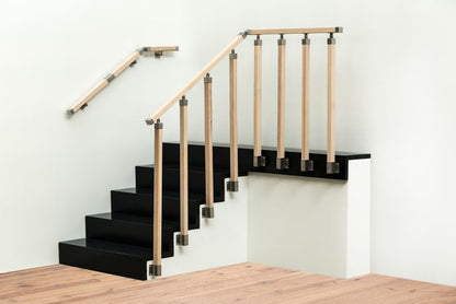 Trappegelænder Eg 3,7x4,7x270 cm Natur