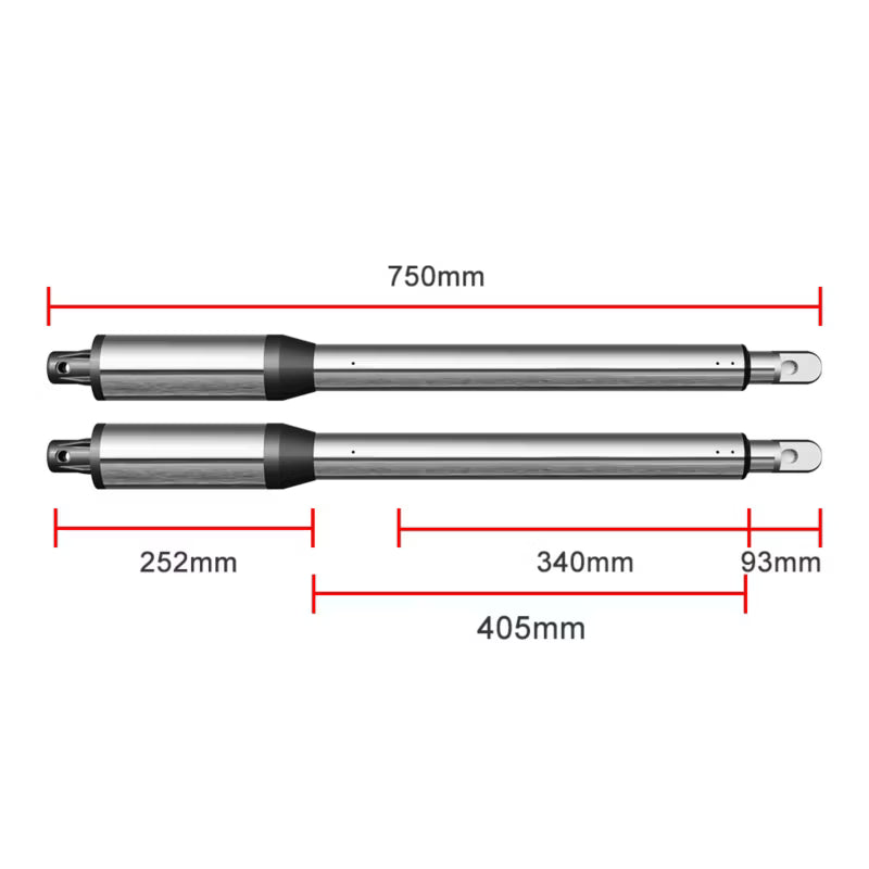 Portåbner DE250 2x2,5 m 400 kg Wi-Fi