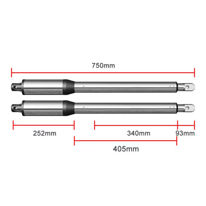 Portåbner DE250 2x2,5 m 400 kg Wi-Fi